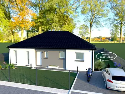 Maison neuve, 93 m²