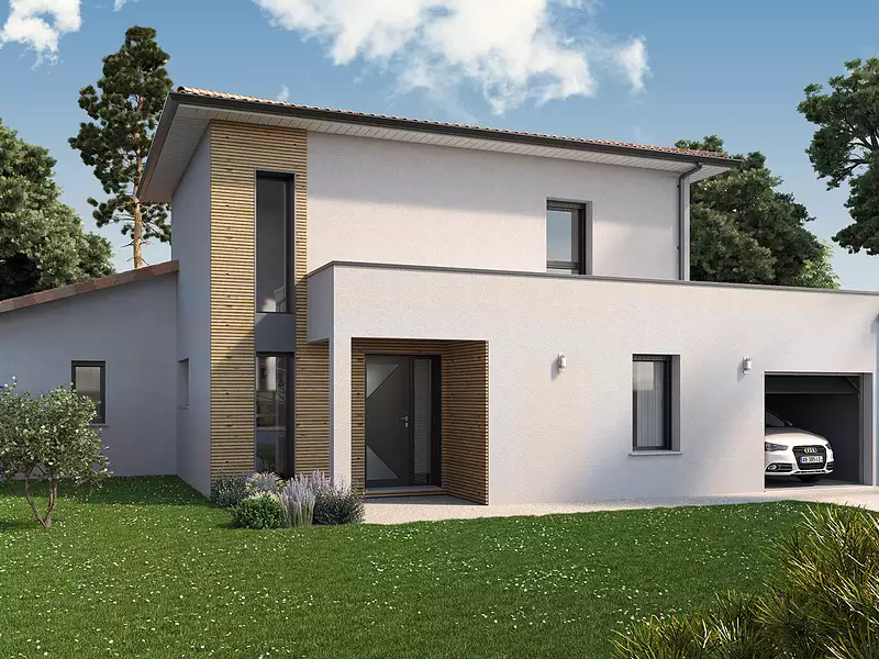 Maison neuve, 125 m² - Tauriac (33710)