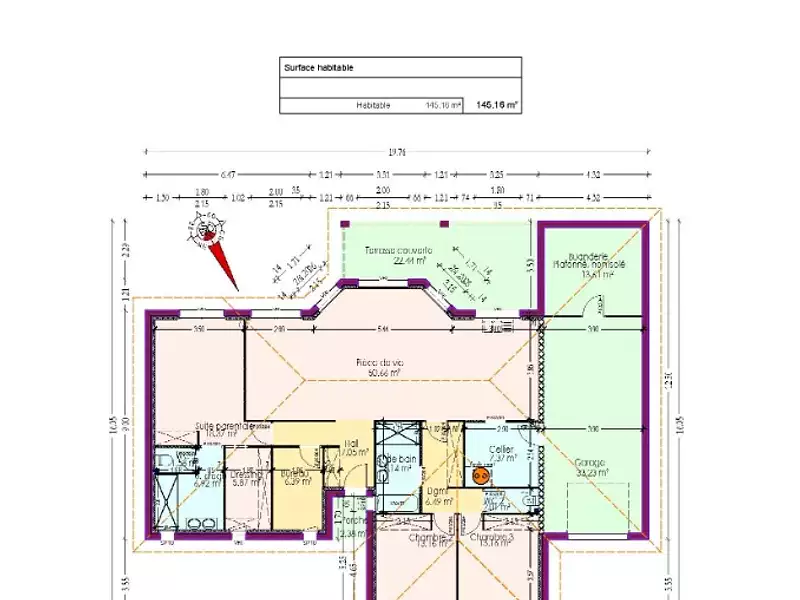 Maison neuve, 145 m² - Le Teich (33470)
