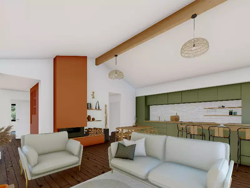 Maison neuve, 105 m² - Cadaujac (33140)