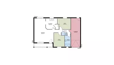 Maison neuve, 84 m²