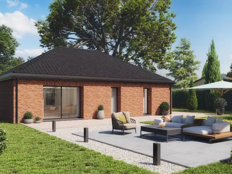 Maison neuve, 93 m² - Flers-en-Escrebieux (59128)