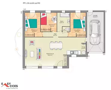 Maison neuve, 90 m²