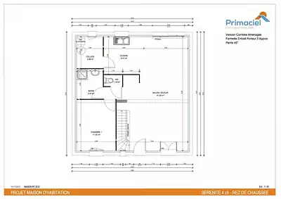 Maison neuve, 95 m²