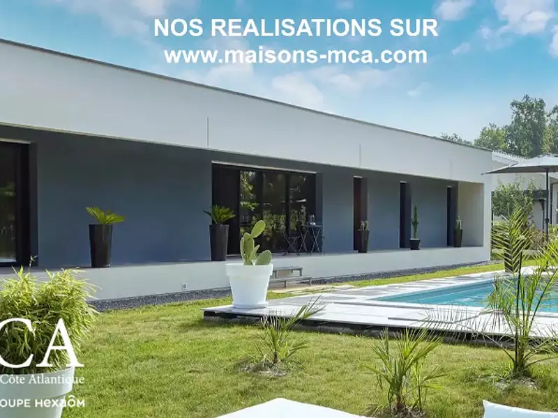 Maison neuve, 90 m² - Bas-Mauco (40500)