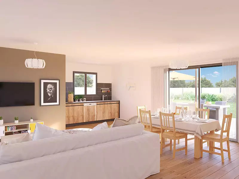 Maison neuve, 86 m² - Arès (33740)