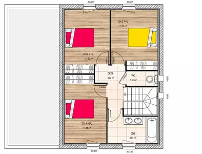 Maison neuve, 120 m²