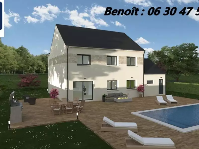 Maison neuve, 160 m² - Livry-sur-Seine (77000)