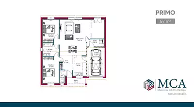 Maison neuve, 87 m²