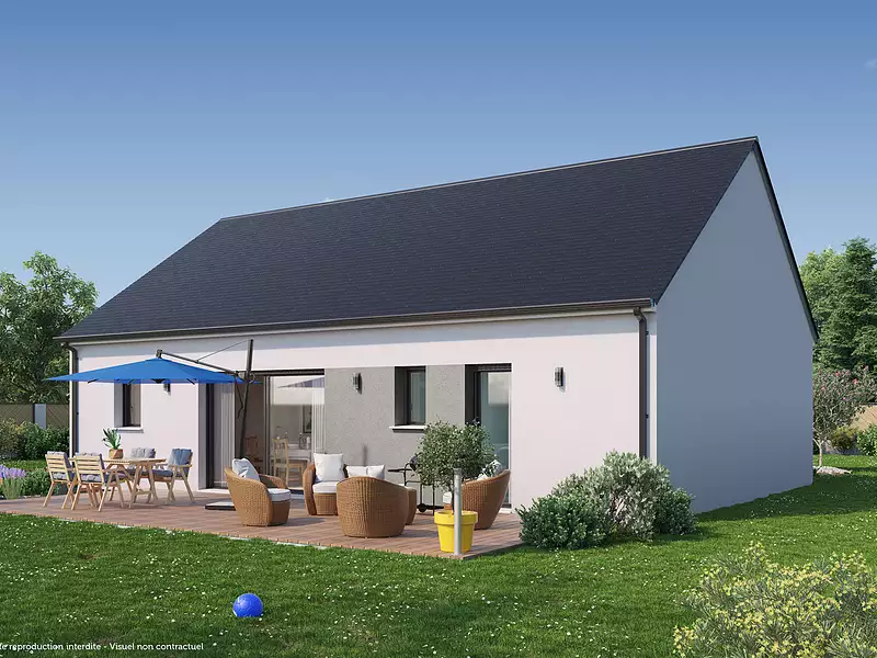 Maison neuve, 90 m² - Saint-Nazaire (44600)