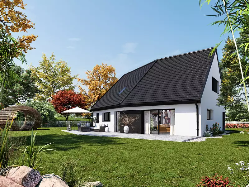 Maison neuve, 140,72 m² - Guérard (77580)
