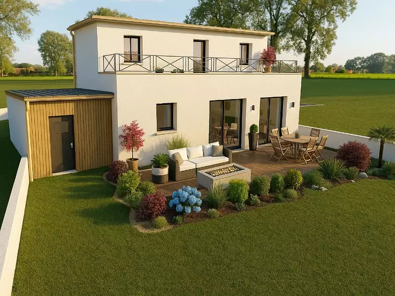 Maison neuve, 90 m² - Pludual (22290)
