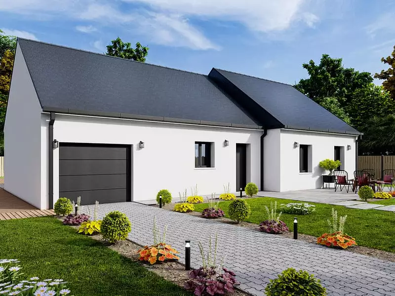 Maison neuve, 72 m²