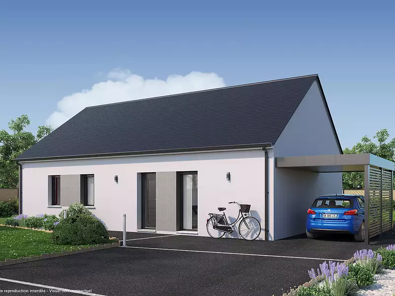 Maison neuve, 90 m² - Dol-de-Bretagne (35120)
