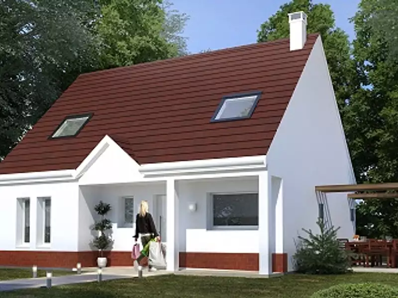 Maison neuve, 99,27 m² - Saint-Riquier (80135)