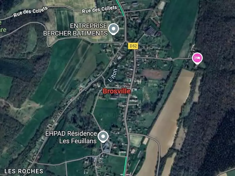 Terrain à bâtir, 1 200 m² - Brosville (27930)