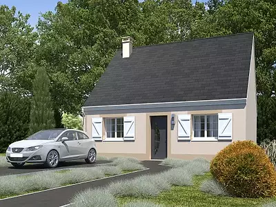 Maison neuve, 54,78 m²