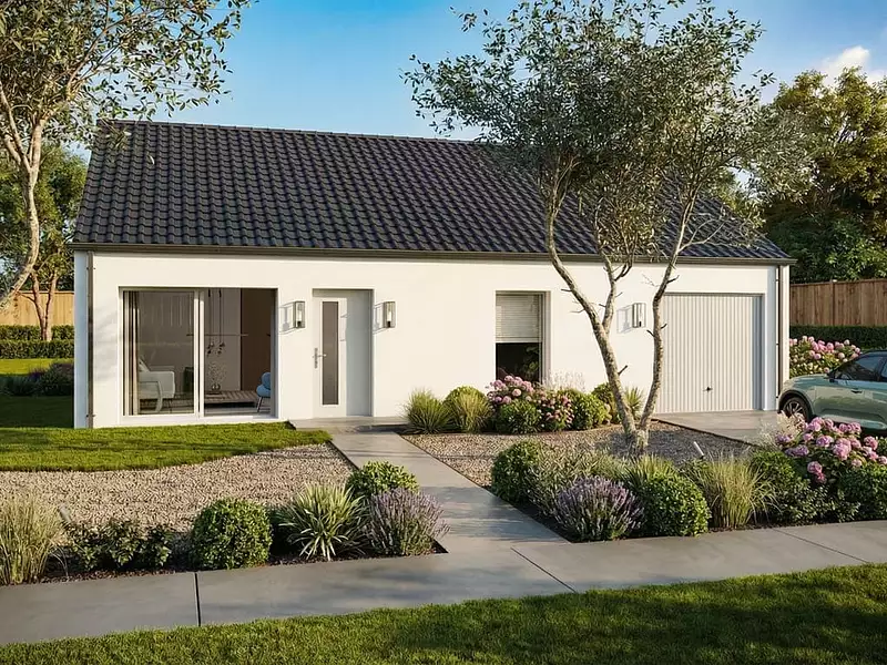 Maison neuve, 50 m² - Bonnay (80800)