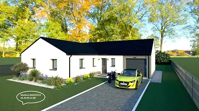 Maison neuve, 83 m²