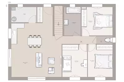 Maison neuve, 90 m²