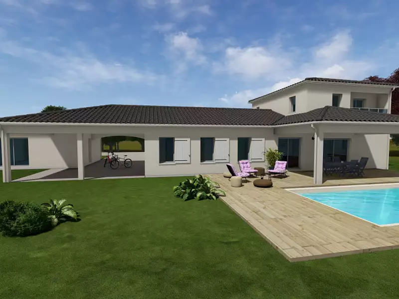 Maison neuve, 198 m² - Châteaubernard (16100)