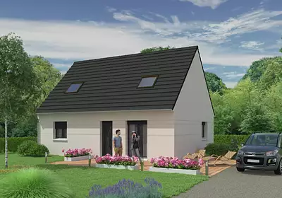 Maison neuve, 65,87 m²