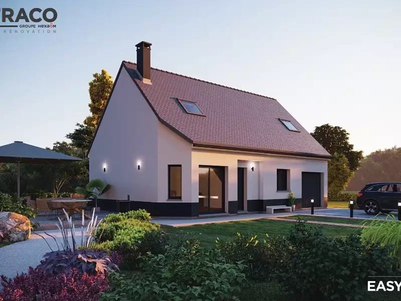 Maison neuve, 105 m² - Dammartin-en-Serve (78111)