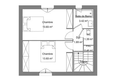 Maison neuve, 150 m²