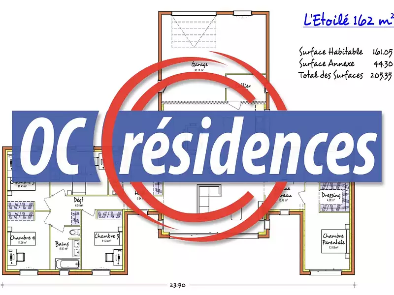Maison neuve, 162 m² - Moussan (11120)