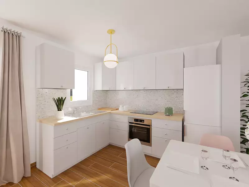 Maison neuve, 82 m² - Hommes (37340)