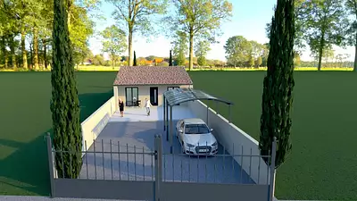 Maison neuve, 65 m²