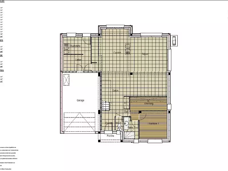 Maison neuve, 149 m² - Roézé-sur-Sarthe (72210)