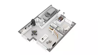 Maison neuve, 92 m²