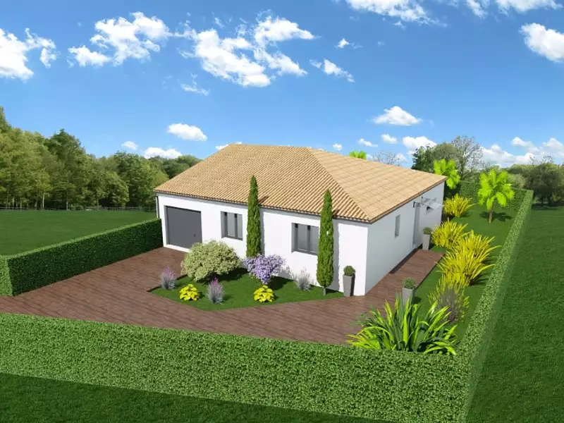 Maison neuve, 85 m² - Théza (66200)