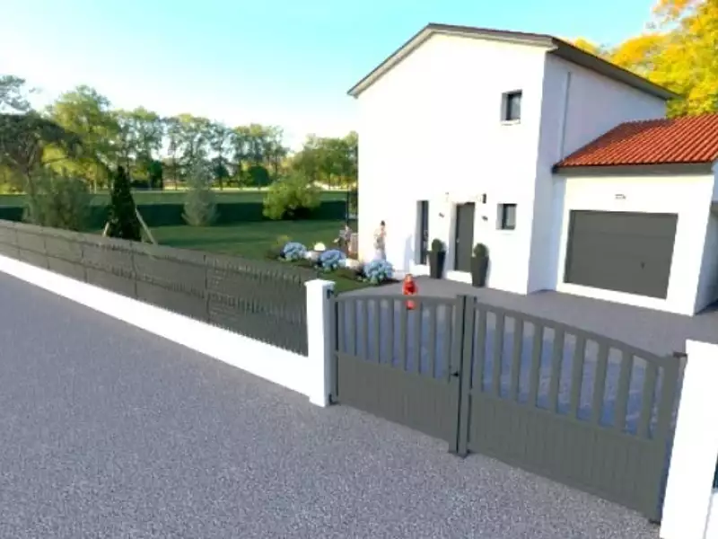 Maison neuve, 96 m² - Mureils (26240)