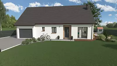 Maison neuve, 95,3 m²