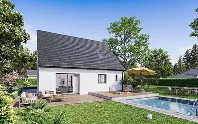 Maison neuve, 88,71 m²