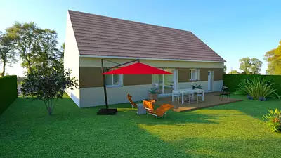 Maison neuve, 75 m²