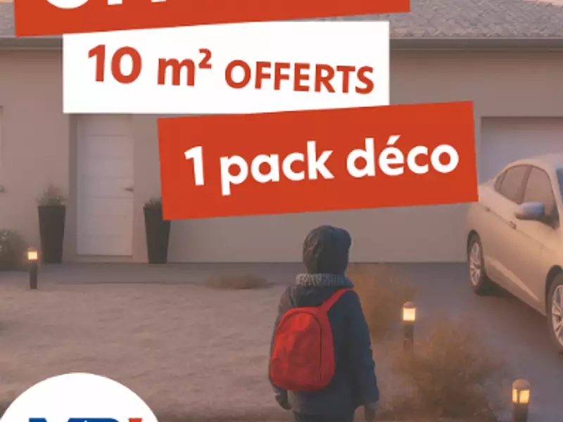 Maison neuve, 90 m² - Saint-Vulbas (01150)