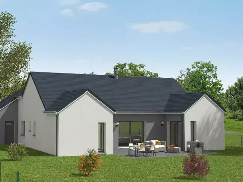 Maison neuve, 135 m² - La Bazoge (72650)