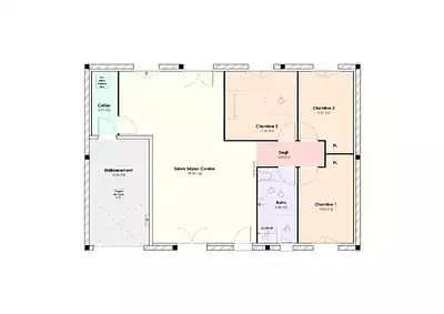 Maison neuve, 84 m²