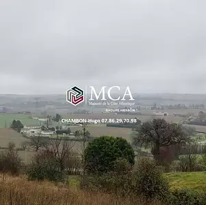 Terrain à bâtir, 2 000 m²