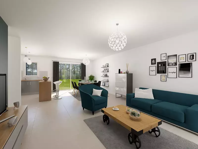 Maison neuve, 82 m² - Savigny-Lévescault (86800)