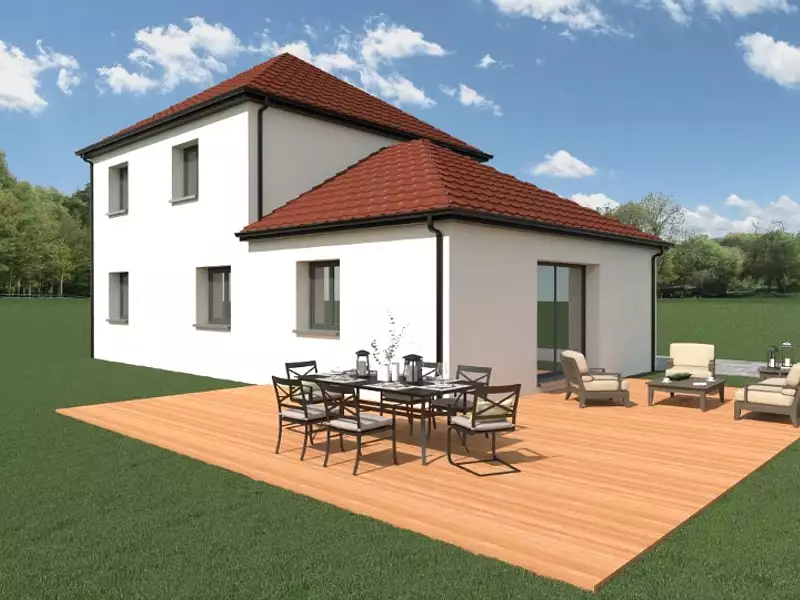 Maison neuve, 130 m² - Hesdigneul-lès-Boulogne (62360)