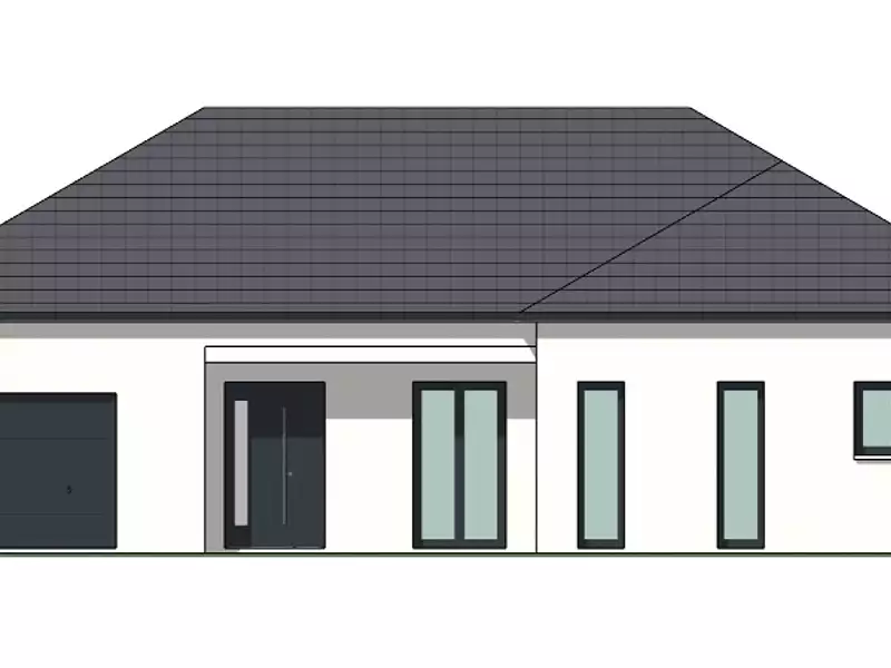 Maison neuve, 115 m² - Genouilly (18310)
