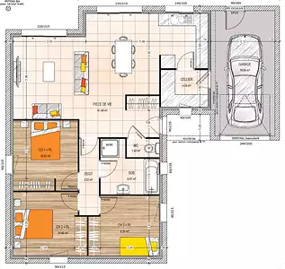 Maison neuve, 86 m²