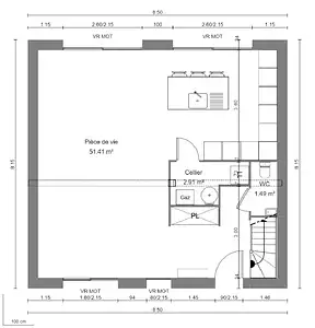 Maison neuve, 120 m²