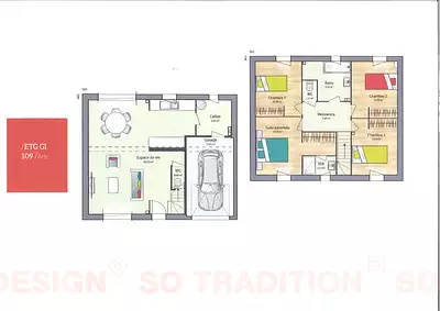 Maison neuve, 109 m²