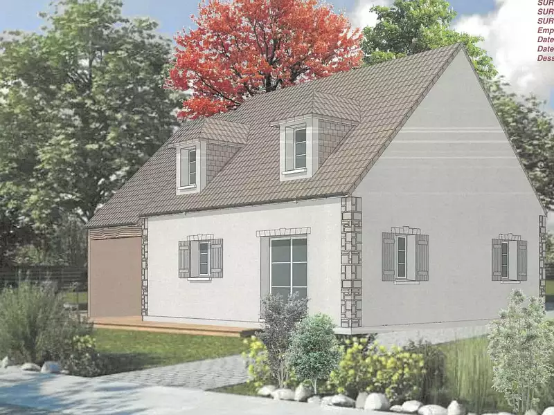 Maison neuve, 110 m² - Warluis (60430)
