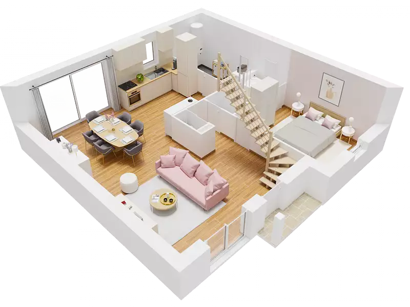 Maison neuve, 101 m² - Saint-Nazaire (44600)